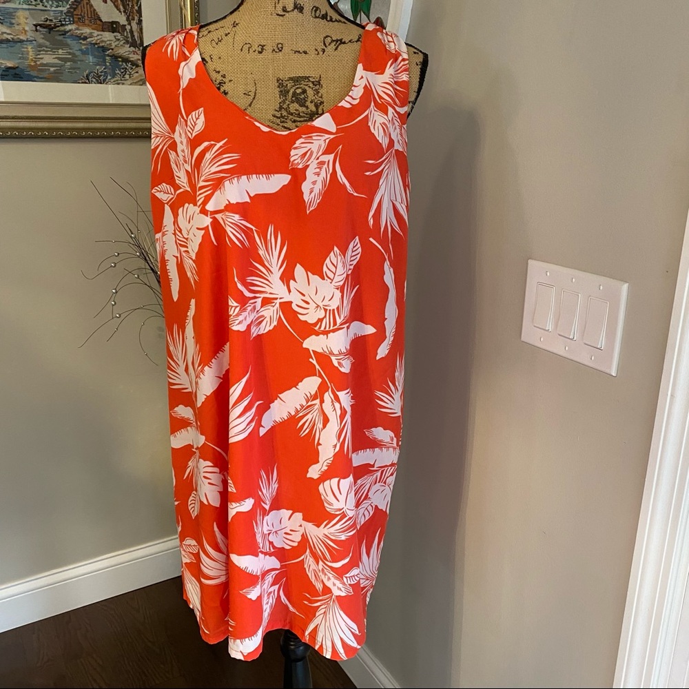 Old Navy Orange Corral Dress